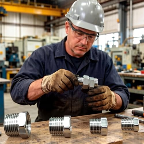 NPT Bushing Assortment,1/4 to1/8,3/8 to1/4,1/2 to3/8,3/4 to1/2