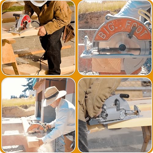 Big Foot 10 1/4 Circular Saw Blade 36 Tooth Carbide Tipped Circular Saw Blade - 10-1/4" Diameter - 5/8" Arbor