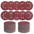 170 PCS 5 Inch 8-Hole Sanding Discs, Round Hook and Loop