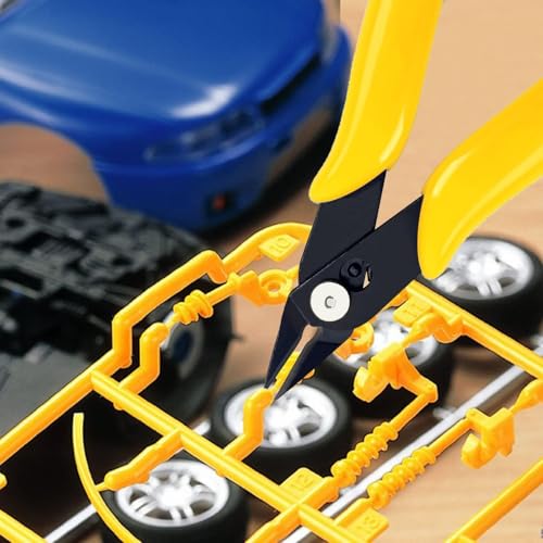 VASTOOLS 18Pcs 3D Printer Deburring Tool Kit - 10 Interchangeable Blades, 6 Needle Files & Micro Wire Cutter for 3D Printing, Resin, Plastic Models & DIY Crafts