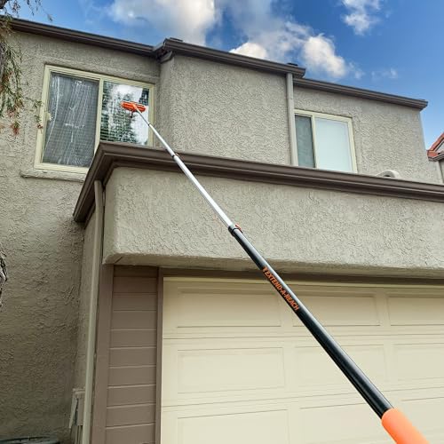 5-8 ft Long Telescopic Extension Pole, Multi-Purpose - size: 8 feet