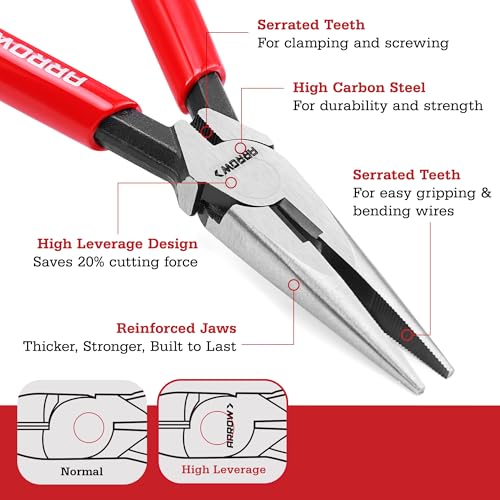ARROW 3PCS Pliers Set, Premium Carbon Steel