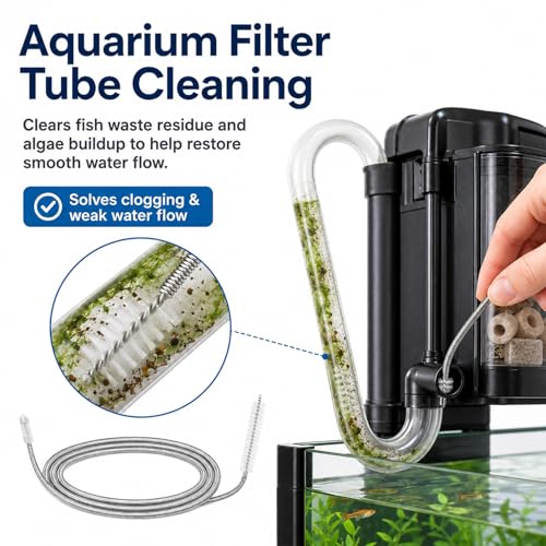 2 Pack 60 Inch Flexible Drain Brush, Sunroof Drain Cleaning Tool for Ice Maker, Refrigerator & AC Drain Line - size: 60 IN