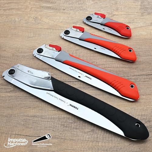 TONMA 5" Pocket Folding Saw, Made in Korea, Medium Teeth, TDE-901 - size: 5 inches (130mm)