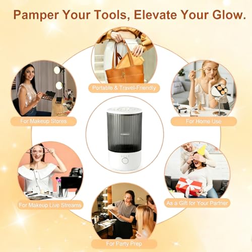 Electric Makeup Brush Cleaner, USB Makeup Brush Cleaning machine