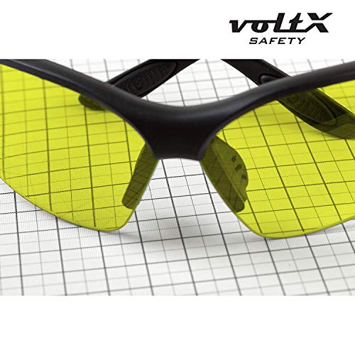 voltX CONSTRUCTOR Yellow Full Lens Reading Safety Glasses +2.5 Dioptre - color: Yellow, size: +2.5 Dioptre