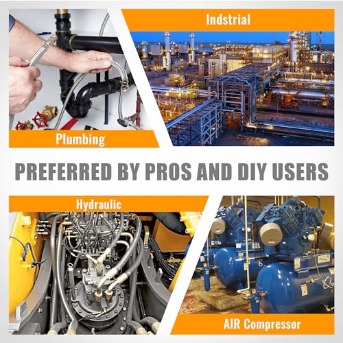 92PCS Brass Pipe Fittings Assortment Kit,1/8" 1/4" 3/8" 1/2" NPT