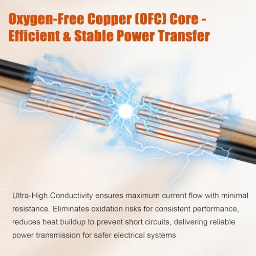 10/2 Wire with Ground - 10FT 10 Gauge NM-B Non-Metallic Sheathed Cable 100% Pure Copper 10 AWG 2 Conductor Residential Indoor Wire for Outlets, Switches, Other Loads and Lighting Wiring Projects etc. - size: 10FT, style: 10AWG/2