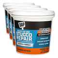 Dap 10504 All-Purpose Ready-to-Use Stucco Patch, 1-Quart (Pack of 4) - size: 1 Quart (Pack of 4)