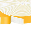 Strong Adhesive Foam Door Seal, Easy Install, 33Ft Bulk Pack - color: White, size: 1 In x 1/8 In x 33Ft