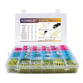 620Pcs Heat Shrink Wire Connectors - Insulated Electrical Terminals Kit - Waterproof Marine Automotive Crimp Connector Assortment - Ring Fork Hook Spade Butt Splices - size: 620PCS