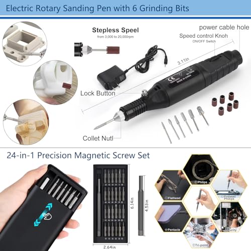 124Pcs 3D Printing Accessory Tools with Tool Bag for Remove/Trim and Finish 3D Print Includes Deburring Tool, Nozzle Cleaning, Removal Scrapers, Finishing Tools,etc. - style: Tools with Oxford bag