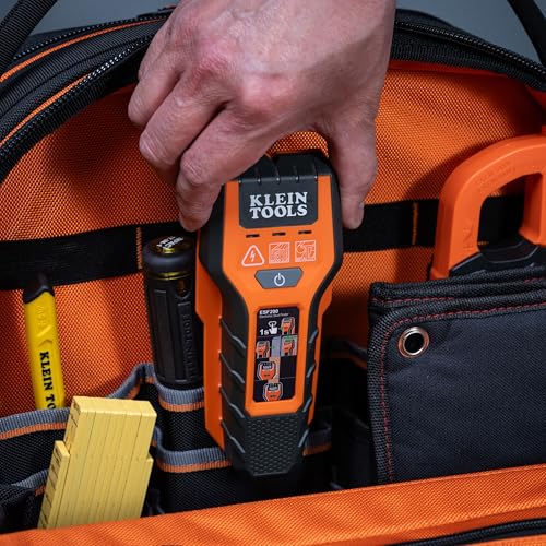 Klein Tools ESF200 Multi-Scan Stud Finder and Wall Scanner with LED Indicators, Fast Auto-Calibration, Detects Wood, Metal, and Live AC, One-Handed Operation, Compact Wall Detector