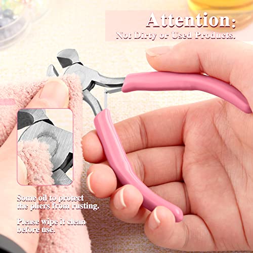 4-Inch End Cutting Pliers - Mini Jewelry Pliers Wire Cutter for Jewelry Making - End Snips Nail Puller - style: End Cutting Pliers