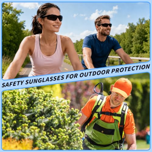 110 PCS Safety Glasses Bulk Unisex, ANSI Z87.1 Eye Protection Glasses - color: Mixed
