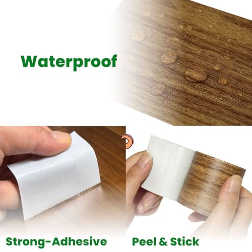ECOHomes Wood Grain Repair Tape (Classic Brown, 2.25 Inch x 15 Feet) - color: Classic Brown, size: 2.25 Inch By 15 Ft