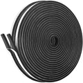 Self Adhesive Foam Tape Weatherstrip 1/4In x 1/4In x 33Ft High Density Foam Insulation Strips Foam Seal Weather Stripping with Strong Adhesive for Door and Window Sound Isolation Soundproofing - size: 1/4in x 1/4in x 33Ft