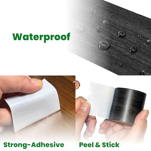 ECOHomes Wood Grain Repair Tape (Black, 2.25 Inch x 15 Feet) - color: Black Wood, size: 2.25 Inch By 15 Ft