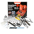 Great Neck MS125 125-Pc Marine Tool Set with Water-Resistant Boat Tool Box - size: 125-Piece