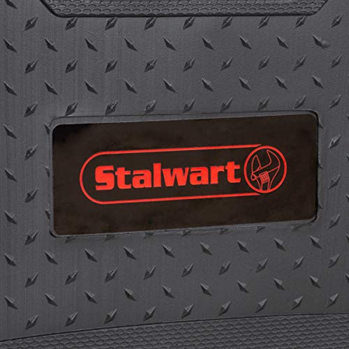 Tool Kit - 102 Heat-Treated Pieces with Carrying Case - Essential Steel Hand Tool and Basic Repair Set for Apartments, Dorm, Homeowners by Stalwart