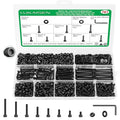 781PCS M3 Screw Assortment Kit, 12.9 Alloy Steel Hex Socket Cap Bolts - size: M3 781pcs 3