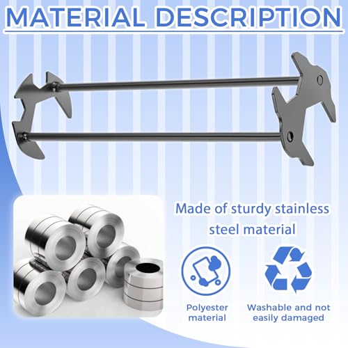 Multifunctional Sink Wrench Faucet Tool, Adjustable Basin Wrench Set, 360° Rotatable Sink Wrench for 21-32mm Faucet Nuts, Plumbing Tool for Kitchen Bathroom Under Sink Installation & Repair