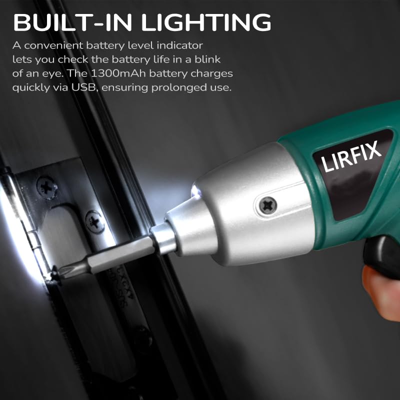 20-Piece Green 3.6V Electric Household Hardware Tool Set - Compact USB Rechargeable Low-Power Screwdriver, Pliers, Claw Hammer, Screwdriver Bits