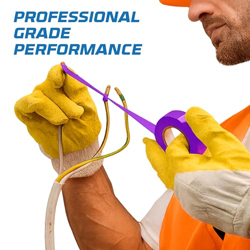 OHLECTRIC Professional Grade Vinyl Electrical Tape (1 Pack) Purple - 7 Mil Thick Flame-Retardant, Heat & Weather Resistant 3/4 Inch x 60 Feet | Ideal for Contractors & Electricians - size: 1 Roll, style: Purple