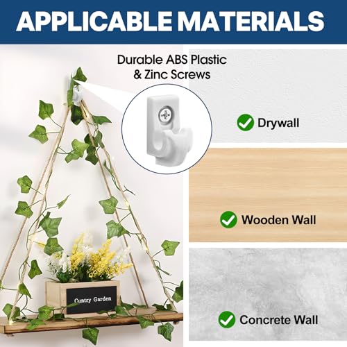 25 Sets Heavy Duty Wire Shelf Clips, Closet Maid Wire Shelving Hardware Kit