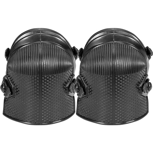 BARWALT Ultralight Roofing Knee Pads, Work Knee Pads, Assembled in the USA | Rebuildable, Patterned Nonskid Grip Surface, Won't Collect Particles, Folding Accordion Top, For Construction, BWT21210 - style: KN-5 Ultralight