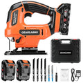 Cordless Jig Saw 21V Brushless 4 Orbital Bevel Cuts Variable