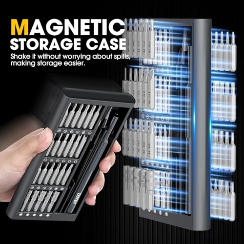 52-in-1 Precision Screwdriver Set, Magnetic Repair Kit for iPhone - size: 52-in-1 S2 Steel