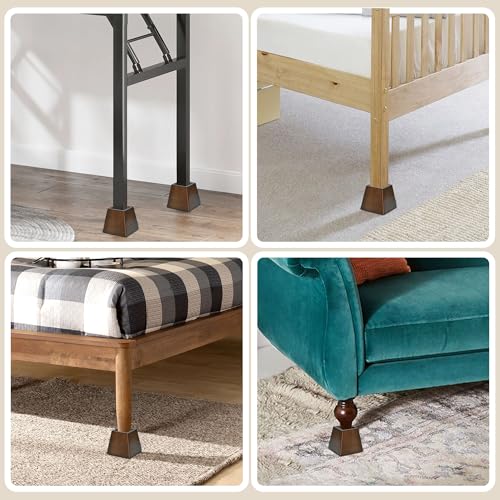 Wood Bed Risers (3 inch Pyramid) - size: 3 inch Pyramid