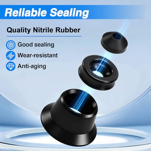 Outside Wall Faucet Repair Kit Compatible with Woodford Model 17, Sillcock Metal Wheel Handle Repair Kit Replace# RK-17MH - size: RK-17MH