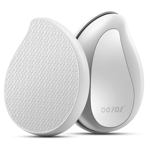 BEZOX Glass Pumice Stone - color: White