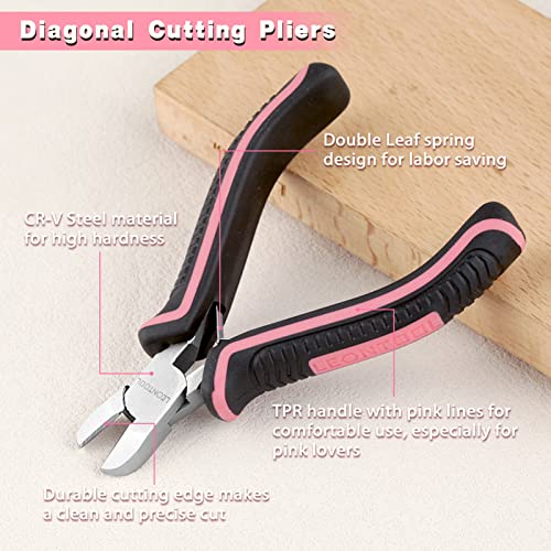 Mini Diagonal Cutting Pliers 4 Inches Side Cutters with Spring - style: Diagonal Cutting Pliers