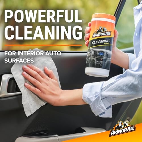 Armor All Car Cleaning Wipes, Wipes for Car Interior and Car-Exterior, 90-Wipes Each (Pack of 6) - size: 90 Count (Pack of 6)