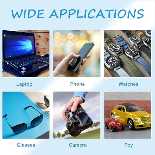 5 Pcs Mini Eyeglass Screwdriver, 4 in1 Watches Mini Precision, Stainless Steel Screwdriver Kit, Eyeglass Repair Set with Keychain,Stainless Steel Alloy Watchmaker Tool (5 colors)