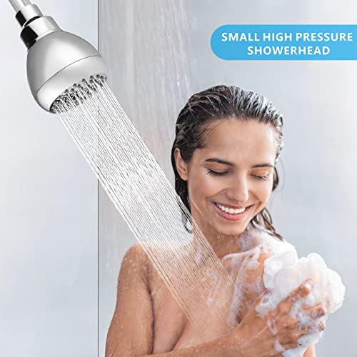 High Pressure Shower Head - Powerful Bathroom Pressure Boosting Showerhead - Perfect Universal Replacement for Rain Shower Heads(Chrome) - color: Chrome