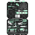 DEKOPRO Tool Set: 228 Piece Home Tool Kit, Household Basic Repair Tool Set Comes with Storage ToolBox, Socket Wrench Set for Car, Hand Tool Box Set for Home - Turquoise - color: Turquoise