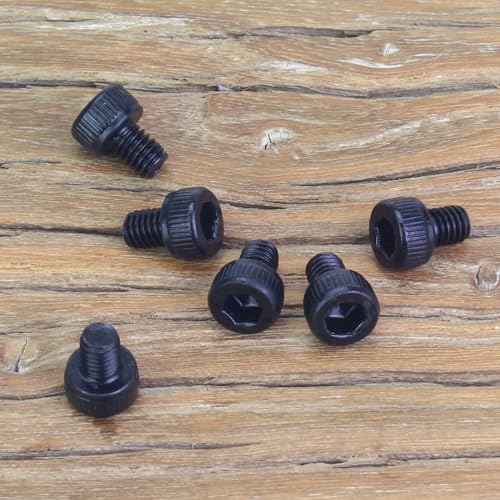 105 Pieces M3 x 4mm Socket Head Cap Screws, Thread Pitch 0.5mm, Sutemribor M3 Black Screws, 12.9 Grade Alloy Steel, Black Oxide Finish, Fully Threaded - size: M3 x 4mm, style: Socket Head