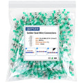 200Pcs Waterproof Solder Seal Wire Connectors, 18-16 Gauge Green Heat Shrink Butt Connectors for Electrical Marine, Automotive and Wiring Terminal Splices - style: 18-16 AWG