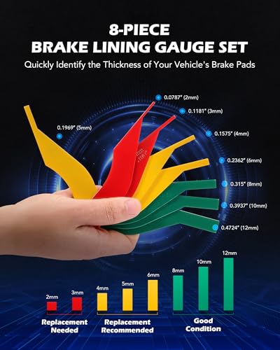 OMT 17pc Drum Brake Tool Kit with Spring Compressors and Adjusting Spoons