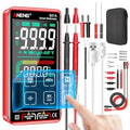 ANENG Digital Multimeter Smart Touch TRMS 9999 Count, Rechargeable with NCV - style: 621A Backlit Color Touch Screen