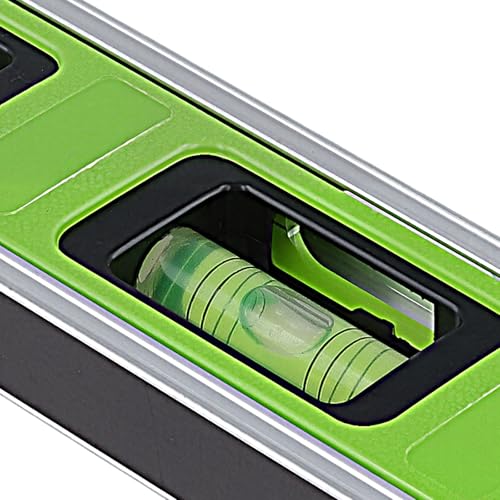 PINGEUI 8 PCS 9 Inch Torpedo Level, Magnetic Bubble Level with 45°, 90°, 180°Vials, Shock-Resistant Aluminum Small Spirit Leveler for Construction & DIY