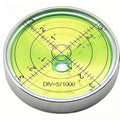 Circular Bubble Levels Aluminium 2.4 Inch 60mm High Precision - size: Circular 6012Ag