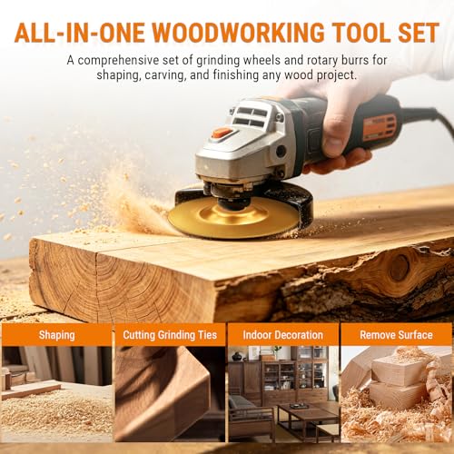 Angle Grinder Polishing Pad,for 4"/4-1/2"Grinders Cutting Shaping Sanding