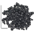 105 Pieces M3 x 4mm Socket Head Cap Screws, Thread Pitch 0.5mm, Sutemribor M3 Black Screws, 12.9 Grade Alloy Steel, Black Oxide Finish, Fully Threaded - size: M3 x 4mm, style: Socket Head
