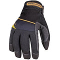 Youngstown Glove General Utility Plus Work Mechanic Gloves- Heavy Duty, Durable, Washable - Black - size: Small