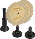 Sbestily Metal Diamond Cutting Wheel 2Inch Drill/Die Grinder Cut Off Wheel - style: Cutting Wheels + Mandrel (2+1)